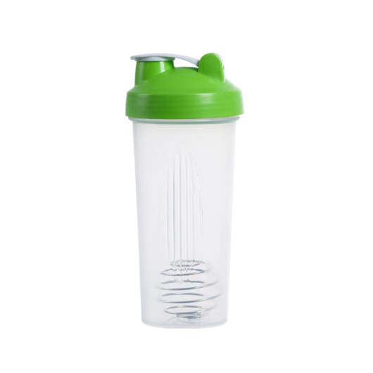 Large Protein Shaker Cups Clear Green